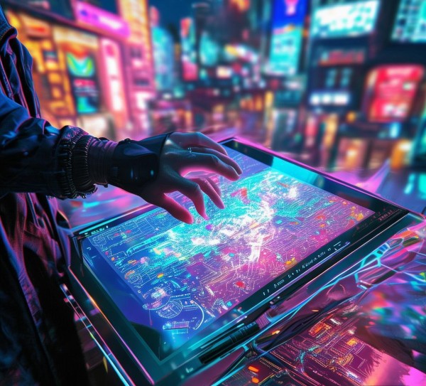 插画艺术与科技创新，创造无限可能的未来